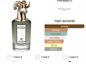 Scent Elixir  Oil Impression Of Penhaligon- The Innimitable William