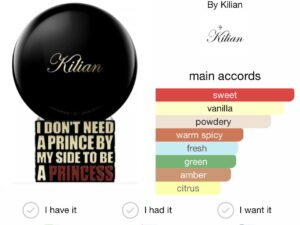 Scent Elixir  Oil   Impression Of Kilian - You don't need a prince by my side to be a princess