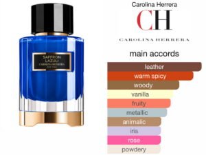 Scent Elixir Oil  Impression Of CAROLINA HERRERA - SAFFRON LAZULI