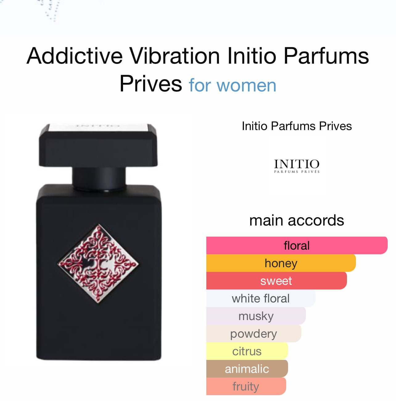 Initio parfums addictive vibration hot sale