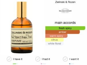 Scent Elixir Oil Impression Of Zielinski & Rozen - Black Pepper, Amber and Neroli